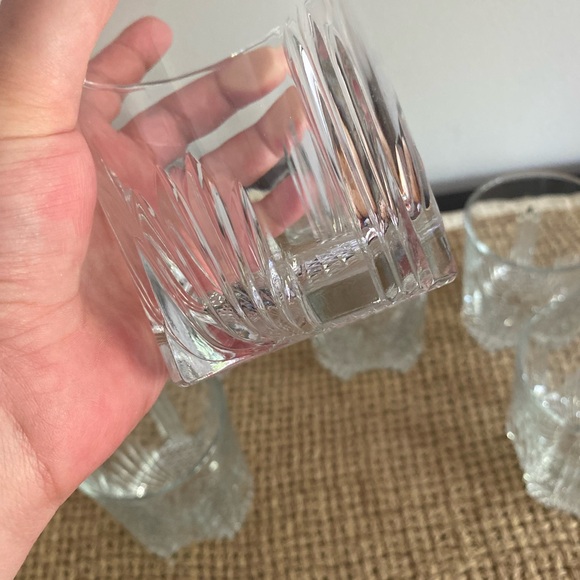 (6) SET VINTAGE ITALIAN CRYSTAL WHISKEY SCOTCH GLASSES - Picture 14 of 14